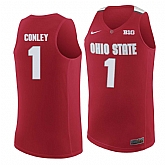 Ohio State Buckeyes #1 Gareon Conley Red College Basketball Jersey Dzhi,baseball caps,new era cap wholesale,wholesale hats